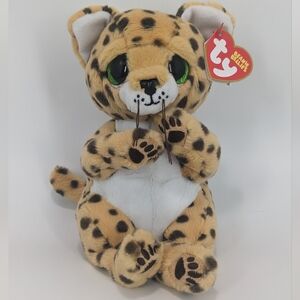 Ty Beanie Bellies Lloyd Leopard Plush